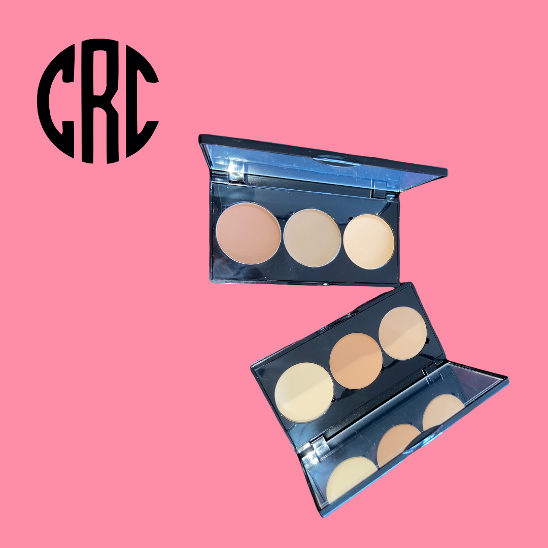 3-Well 'Dusk' Contour Powder Palette